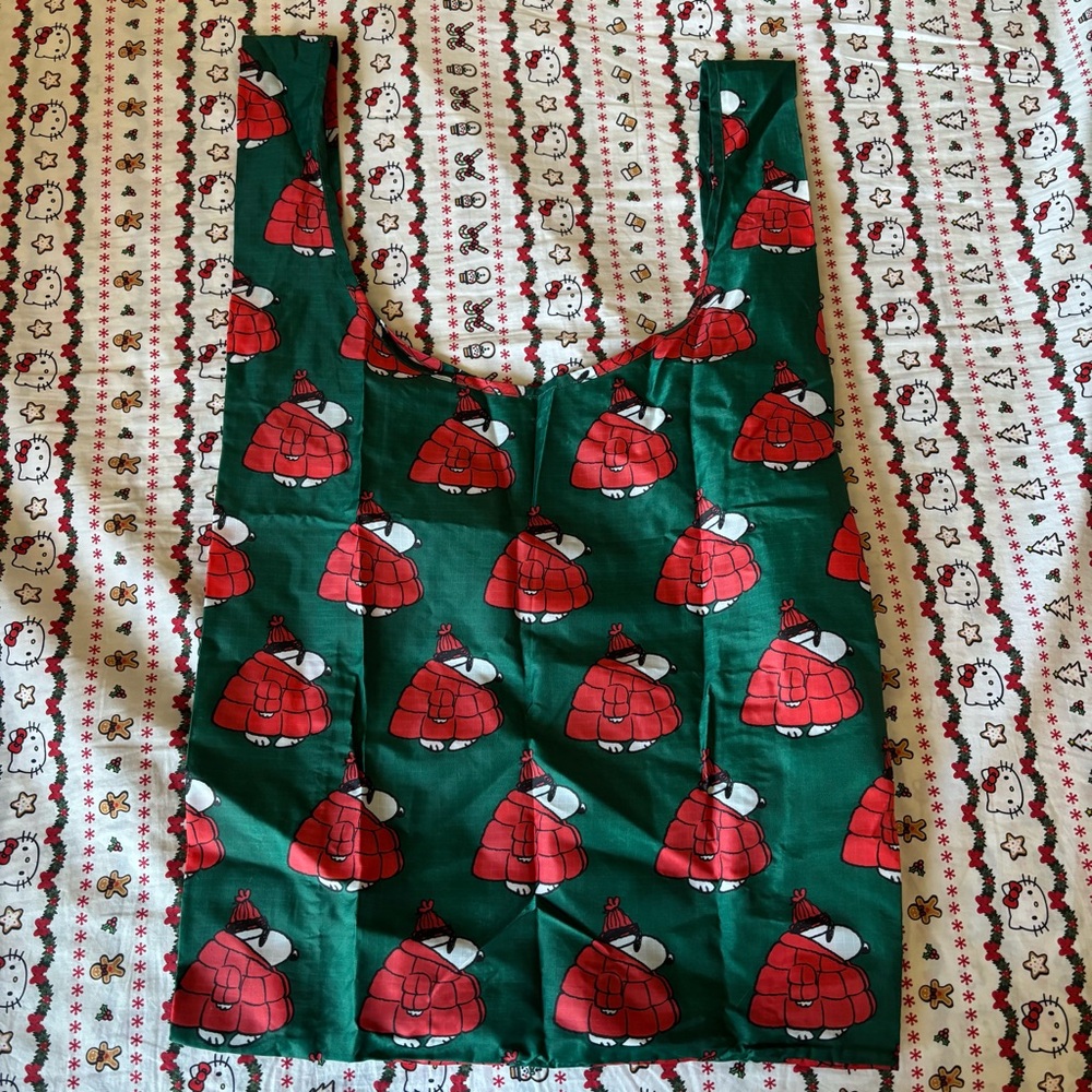 BAGGU x Peanuts Collab Peanuts Snoopy Print Standard Reusable Tote Bag